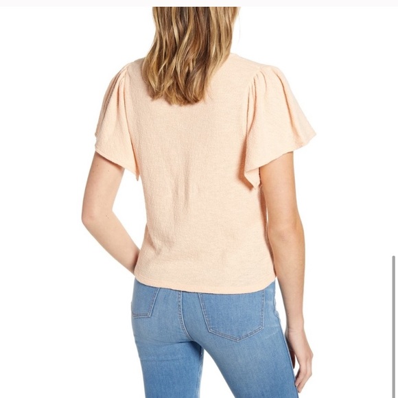 COPY - Madewell BRAND NEW W/ TAGS Flutter Sleeve Top - Picture 9 of 10